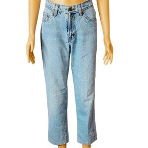 Jordache Vintage High Rise Jeans 7/8 Women's with Tapered Leg. Made in USA